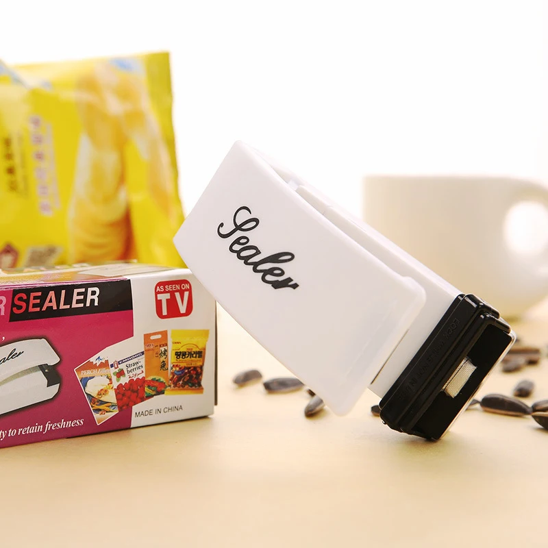 Портативная мини машинка для герметизации пластиковых пакетов|plastic bag clip|bag clipbag