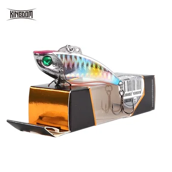 

Kingdom Fishing lures Sinking VIB 6cm/21g 4.5cm/12.5g 4.5cm/8g vibration Hard Baits fishing tackle VMC hook model 5366