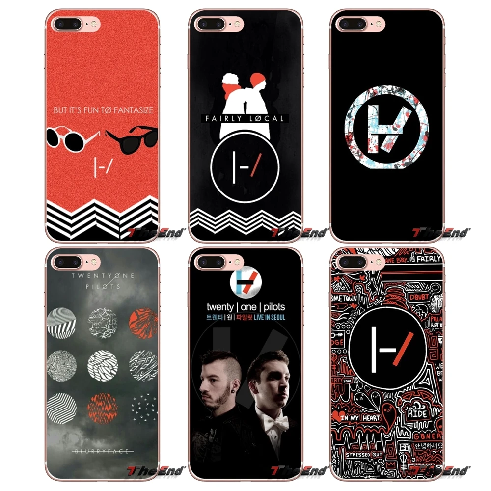 

For Xiaomi Redmi 4 3 3S Pro Mi3 Mi4 Mi4i Mi4C Mi5 Mi5S Mi Max Note 2 3 4 Cover Coque 21 Twenty One Pilots Accessories Phone Case