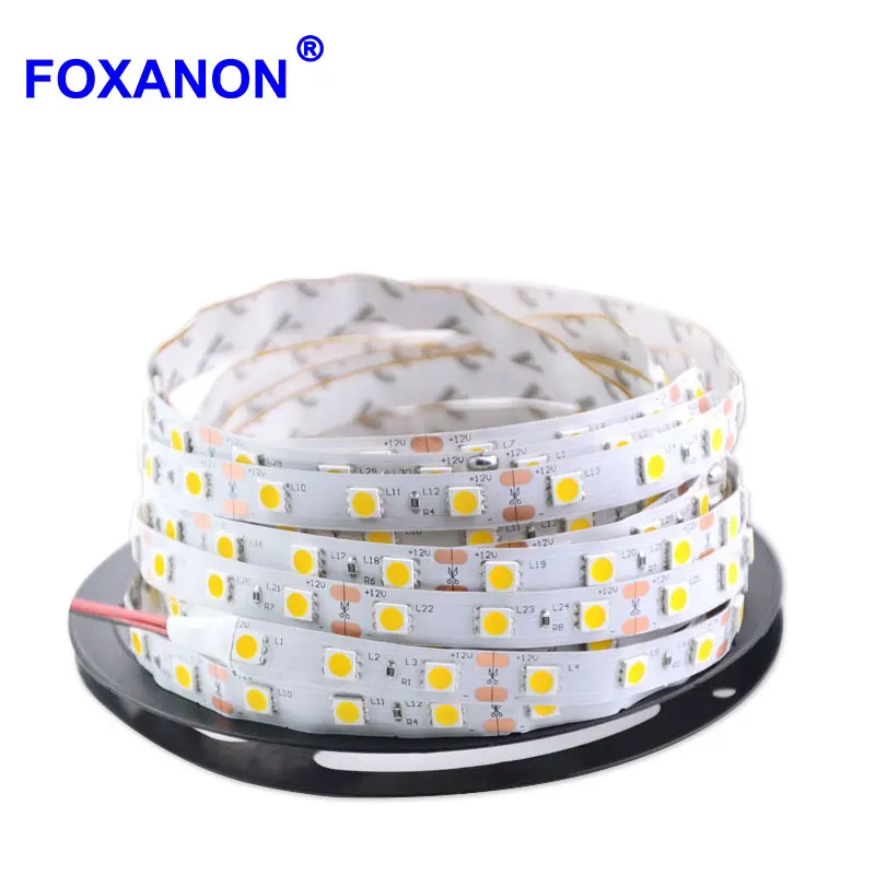 

LED Strip SMD 5050 RGB lights DC12V Flexible Home Decoration Lighting Waterproof LED Tape RGB/White/Warm White/Blue/Green/Red