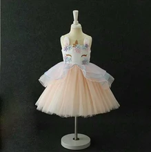 

Fancy Kids Unicorn Tulle Dress for Girls Toddler girls Unicorn dress baby girl cosplay Princess dresses for unicorn party