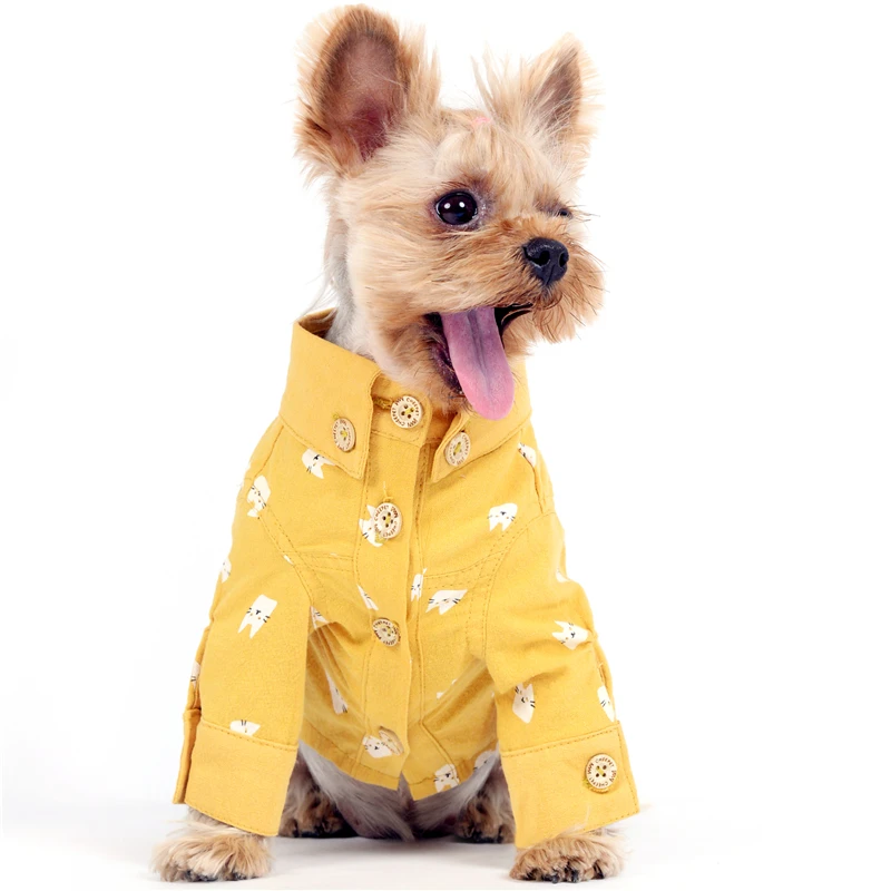 

Dog Shirts Dogs Supplies Pet Product Summer Thick Cotton Fashion Shirts