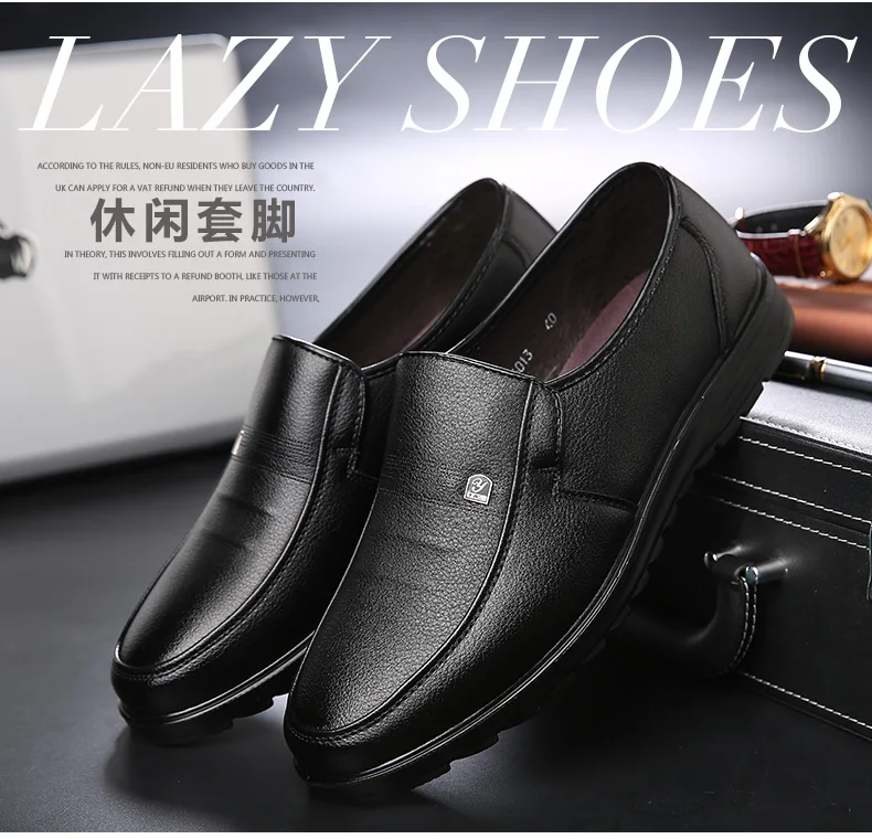 moccasins leather men black loafer dress shoes luxury brand office footwear homme formal male leather derby oxford shoes for