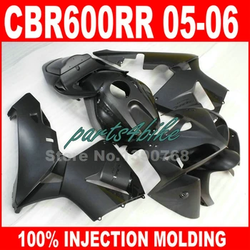 

Injection molded for HONDA CBR600RR fairings 2005 2006 matte black fairing kit CBR 600 RR 05 06 CBR 600RR BG71