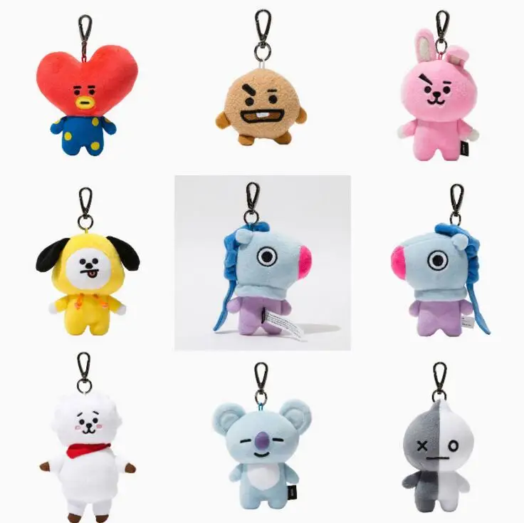 RESAFE Peluche Doll Toy Bomb Army Plush Toys Keychain J hope Soft Stuffed Toysin Plush