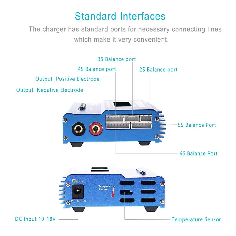 Лидер продаж iMAX B6 80 Вт/50 Вт цифровой RC Баланс Зарядное устройство разряда для LiPo NiMH NiCd LiFe Pb батарея с 15 в 6A адаптер переменного тока