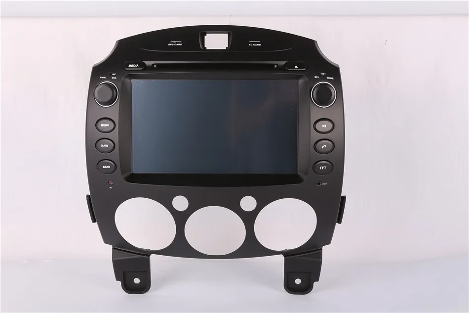 4 ядра 1024x600 Android 7,1 автомобильный DVD gps для Mazda2 mazda 2 2010 2011 2012 с BT Радио 3/4G рулевого колеса Видео AUX головное устройство