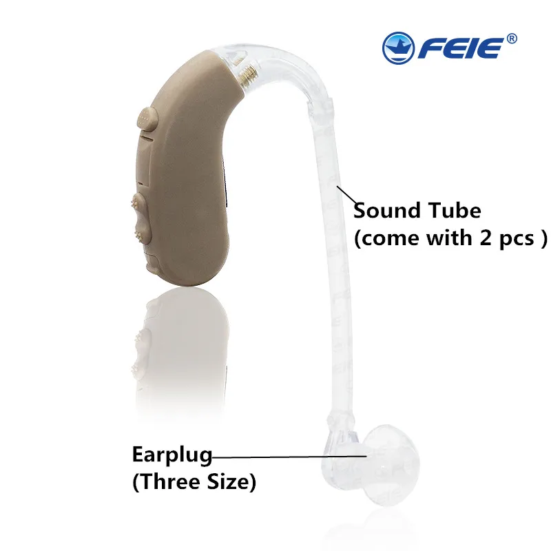 Слуховой аппарат FEIE Audifonos Bte с оптовой ценой для глухих людей высокой физической