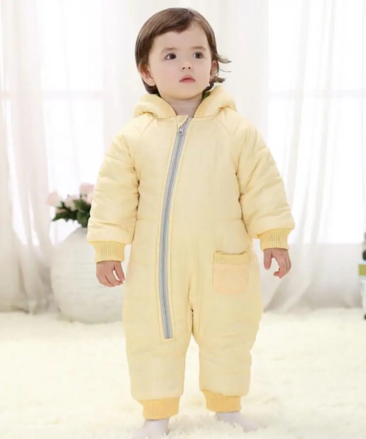 9-24Months Baby Winter Clothes Girl Boy Romper Warm Russian Baby Winter Jumpsuit Skiing Outerwear Clothing Colorful Snowsuit (6)