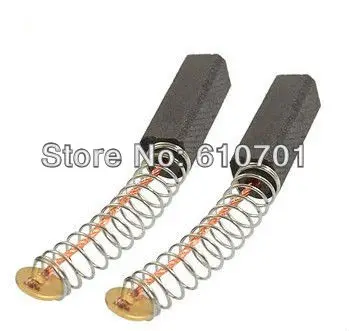 

10pcs 6x6x20mm Electric Motor Graphite Carbon Brushes Springs & Wicks Power Hand Tool Saw Hammer Drill Angle Grinder