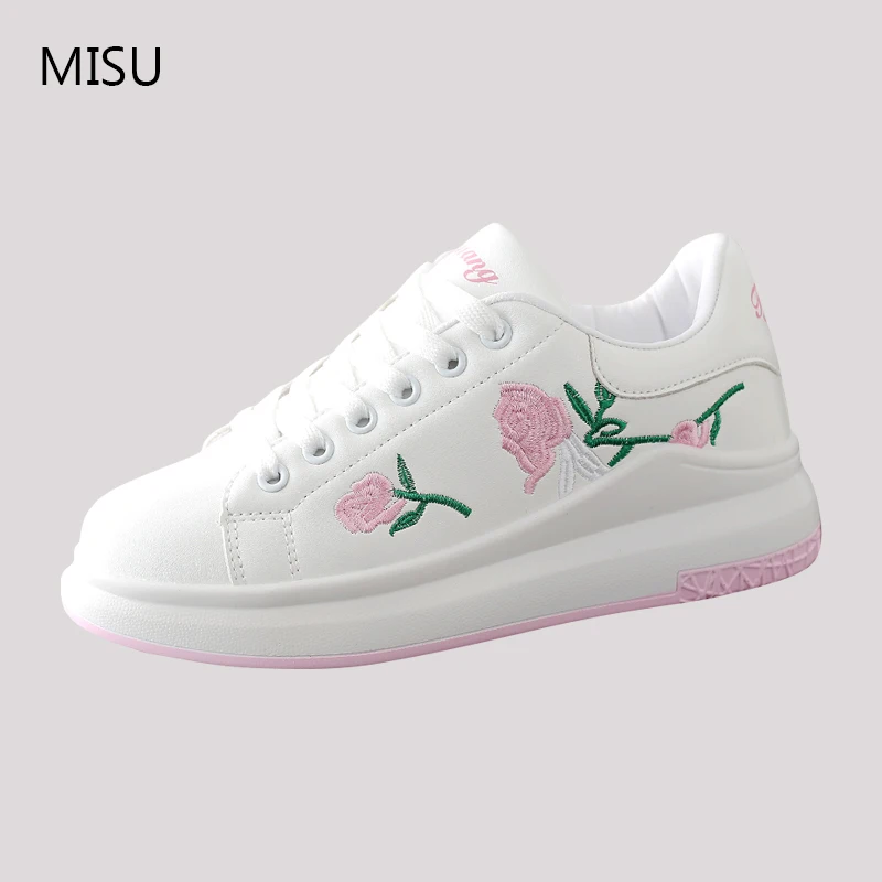2018 Summer White Flat Platform Women Shoes Cute thick 2018 Summer White Flat Platform Women Shoes Cute thick