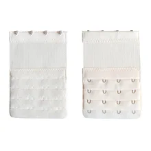 Сексуальный 2 шт., 4 ряда, 4 крючка, бюстгальтер, удлинитель, Регулируемая пряжка для ремня, нижнее белье для женщин, эластичный бюстгальтер, удлинитель, ремень, крючок, зажим, расширитель