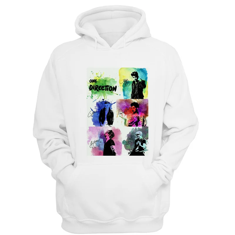 

one direction 2019 New Autumn Winter Male Long Sleeve Color Hooded Sweatshirt Hoodies Men Tracksuit Casual Sweat G2736