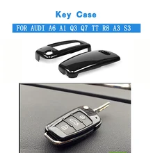 ABS Remote Auto Key Shell Cap Protection Cover key Case For Car for Audi A6 A1 Q3 Q7 TT R8 A3 S3 Car Accessories
