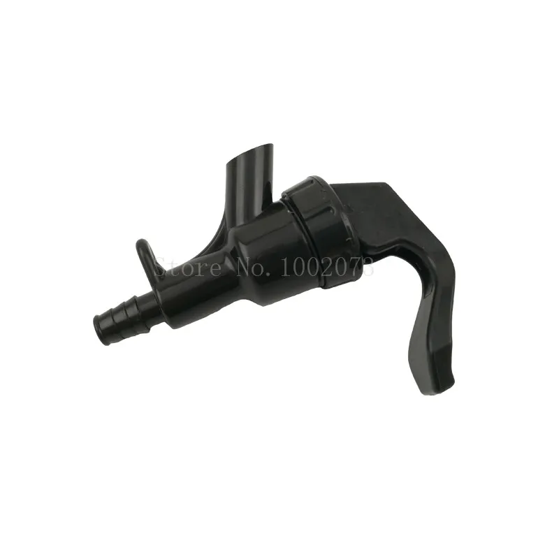 Black Plastic Queeeze Picnic Party Tap Beer Faucet for Homebrew Keg Draft Beer Dispensing (10)