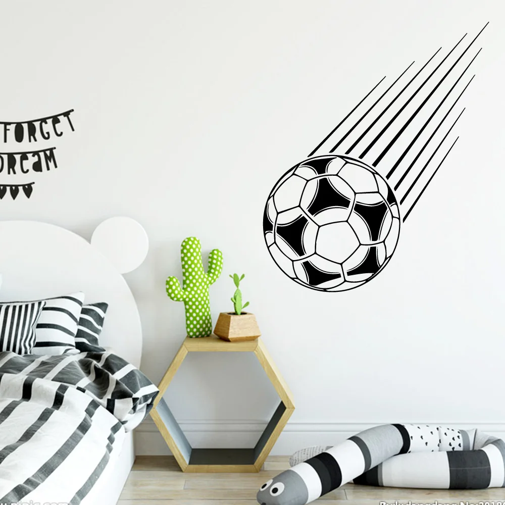 

Modern Football Waterproof Wall Sticker Wall Art Decor Wall Decorations Living Room Background Wall Art Decal
