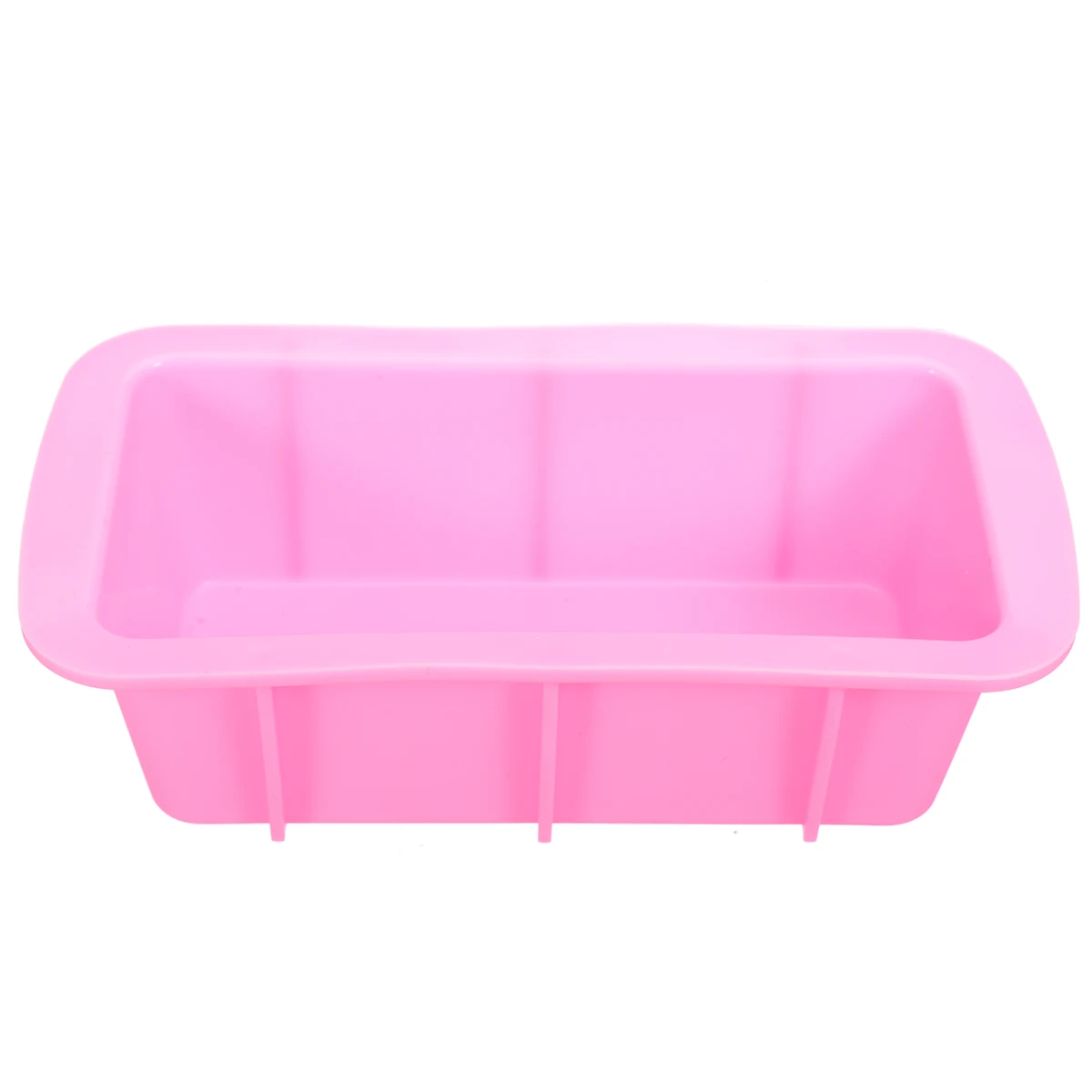1Pc New Rectangle Silicone Loaf Toast Cake Mold Reusable Bread Baking Sheet Pan DIY Kitchen Multi Dessert Bakware Tool Mould