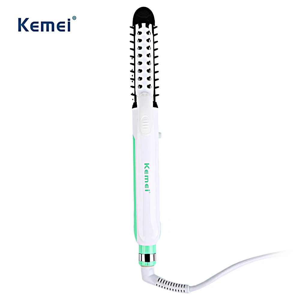 

Kemei KM - 19112 New Portable 3 In 1 Curling Electric Hair Curler Styling Tool Wand Curing Iron Hair Care Styling For 220V Use