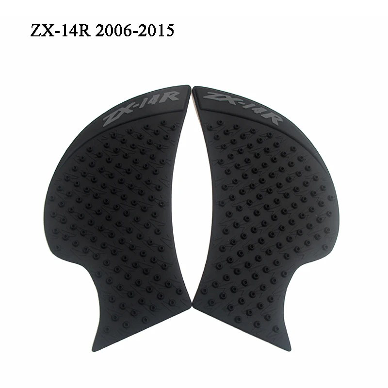 Anti Slip Gas Tank Traction Grip Side Pads Protector for Kawasaki Ninja ZX-14R 2006-2015