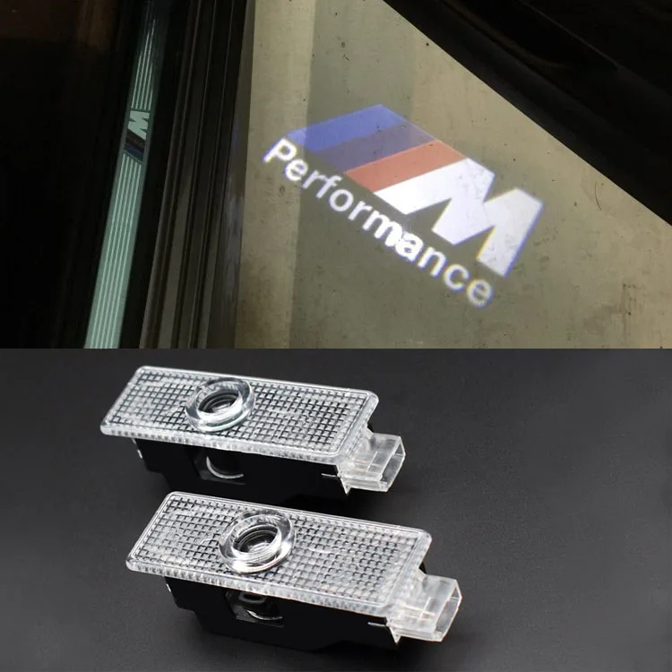 

2X Car Door LED Light Logo Projector For BMW 1 3 5 7 Series E90 E91 E92 E93 E60 E61 F10 F07 E63 E64 F12 F13 X3 car Accessories