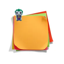 1 шт. Джокер забавные бумажные зажимы связывающие принадлежности Bookmarks для книг DIY связывающие зажимы для заметок заметки канцелярские товары для детей Подарки