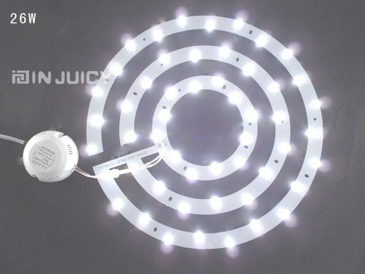 26Round-25Watt-316MM-5730-SMD-LED-Chip-Light-Bulb-Ceiling-Lamp-Plate-Replace-Board-with-Transformer (2)