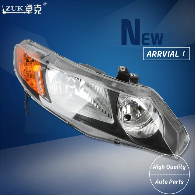 Zuk Brand New High Quality Left Right Front Headlight Headlamp Head Zuk Brand New High Quality Left Right Front Headlight Headlamp Head Light Lamp For Honda Civic 2006 2007 2008 Fa1 Hybrid