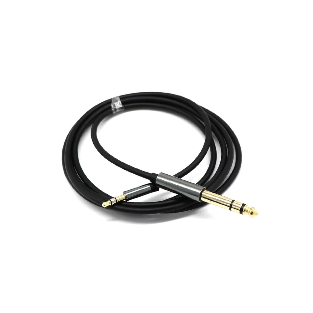 3.5mm to 6.35mm Adapter Aux Cable for Mixer Amplifier CD Player Speaker