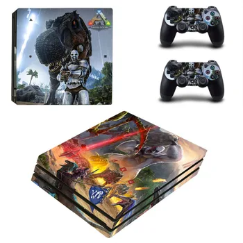 

ARK Survival Evolved PS4 Pro Skin Sticker Decal for Sony PlayStation 4 Console and 2 Controller Skin PS4 Pro Skin Sticker Vinyl