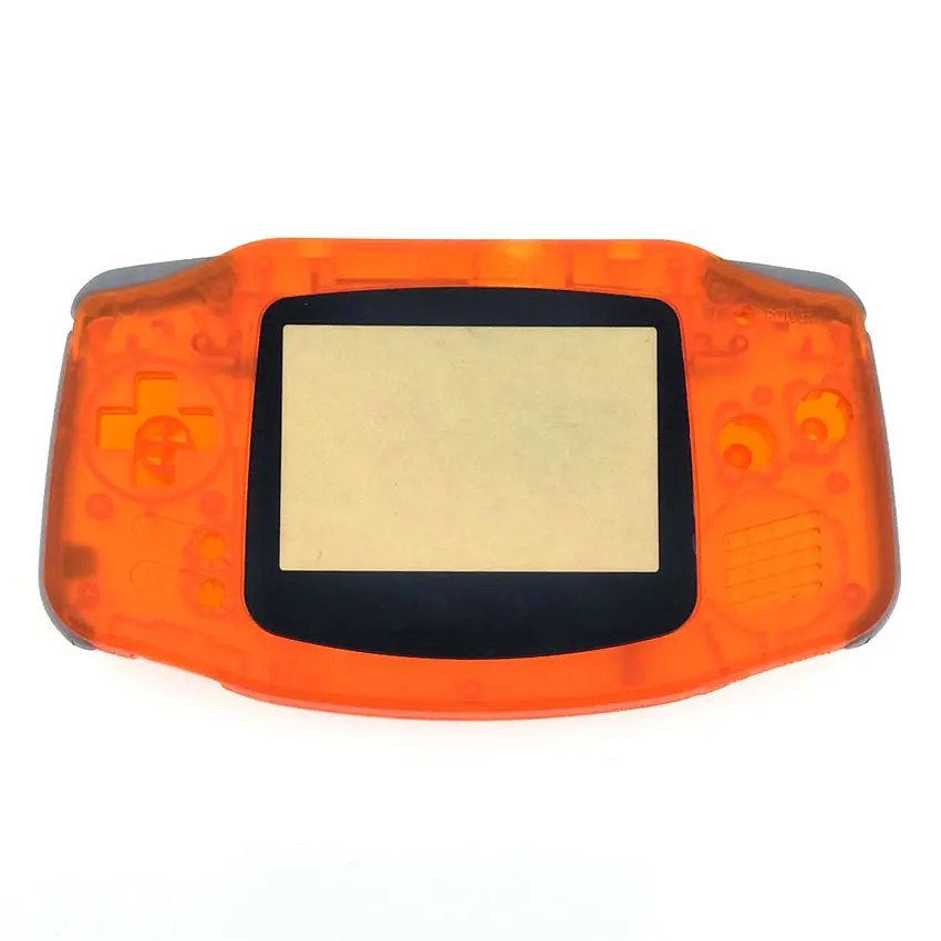 YuXi полный комплект Корпус чехол Сменный Чехол пластиковый корпус чехол для Gameboy Advance Игровая приставка GBA кнопки+ светящийся корпус - Цвет: L
