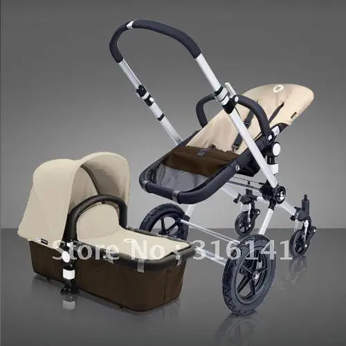 cream baby prams