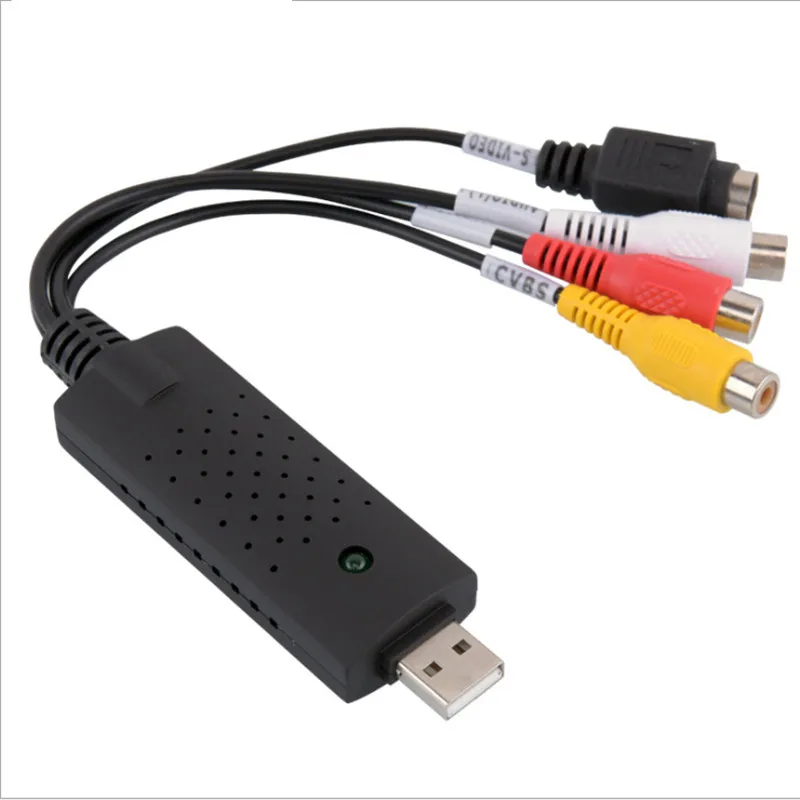 

Pro USB video tuner card TV DVD VHS Capture Card Audio AV Adapter Single USB capture card for Computer