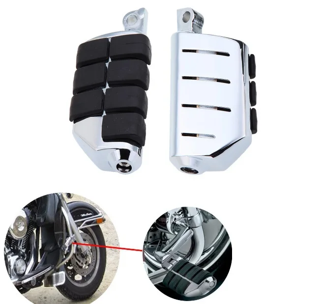 

Motorcycle accessories Front Rear Foot Rest Foot Pegs For Harley-Davidson Sportster 883