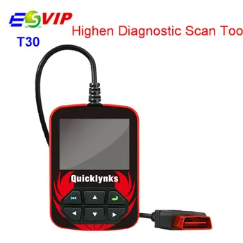 

New Arrival OBDII/EOBD/JOBD T30 Highen Diagnostic Scan Tool Auto Code Reader With Color-Screen Display free shipping