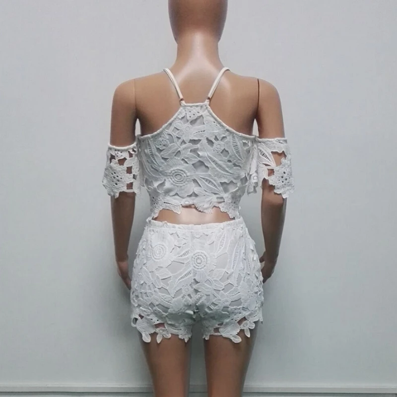 2018 летний комплект из двух предметов Для женщин Conjunto Feminino Короткие e Blusa survetement Femme