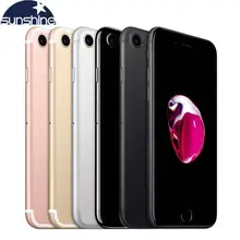 Оригинальный разблокированный Apple iPhone 7 и iPhone 7 Plus четырехъядерный мобильный телефон 12.0MP камера 32G/256G/128G Rom IOS Телефон с отпечатком пальца