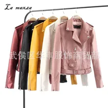 Женские зимние кожаные куртки и пальто из искусственной кожи, большие размеры, байкерские куртки-бомберы, женские