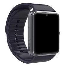 Smart watch gt08 uhr sync notifier unterstützung sim-karte bluetooth-konnektivität samsung android phone smartwatch