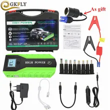 89800 mAh Auto Salto di Avviamento Multi-Funzione 12 V 600A Dispositivo di Avviamento Auto Accumulatori e caricabatterie di riserva Caricabatteria Da Auto Per Batteria Per Auto booster Buster LED