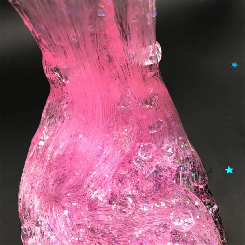 DIY Magic Crystal Slime Putty полимерная глина игрушка мягкая резиновая слизь для детей умный