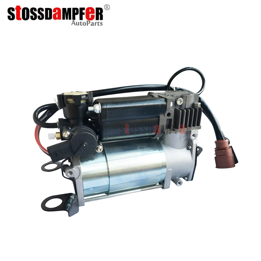

StOSSDaMPFeR New Air Suspension Air Compressor Air Pump Air Ride Fit Audi A6 C6 4F0616005E 4F0616006A