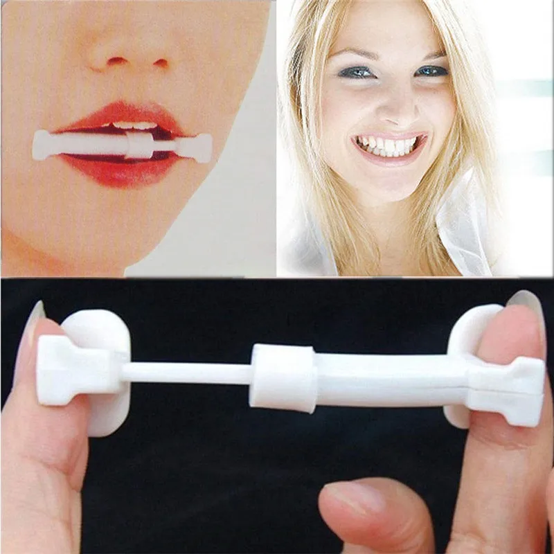 Facial Exerciser Slim Mouth Exerciser Face Muscle Trainer Flexiable Face Exercise and Toning Kit Chin Exercise Device Smile Training  (2) - 副本