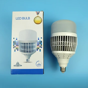 

High Power 50W 100W 150W LED Bulb Light E27 220V LED Lamp High Bright LED for Warehouse Engineer Square
