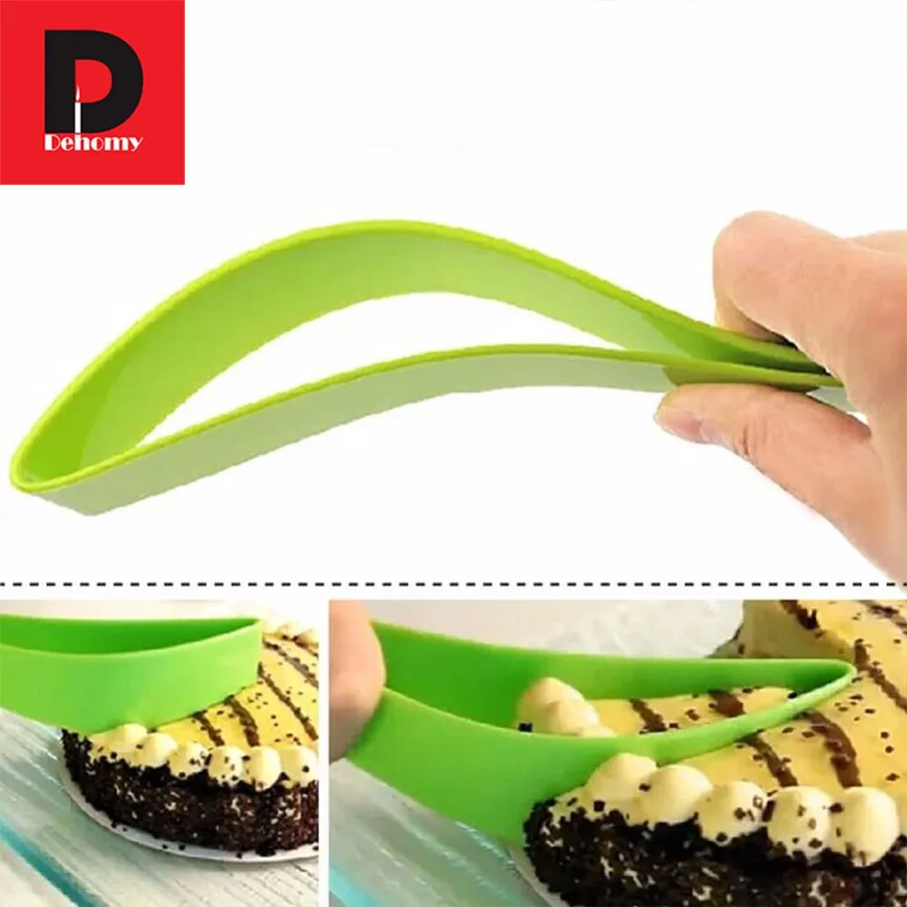 Dehomy Manual Slicers DIY Cake Pie Slicer Knife Dessert Baking Tool Gadget Ice Pastry Cutter