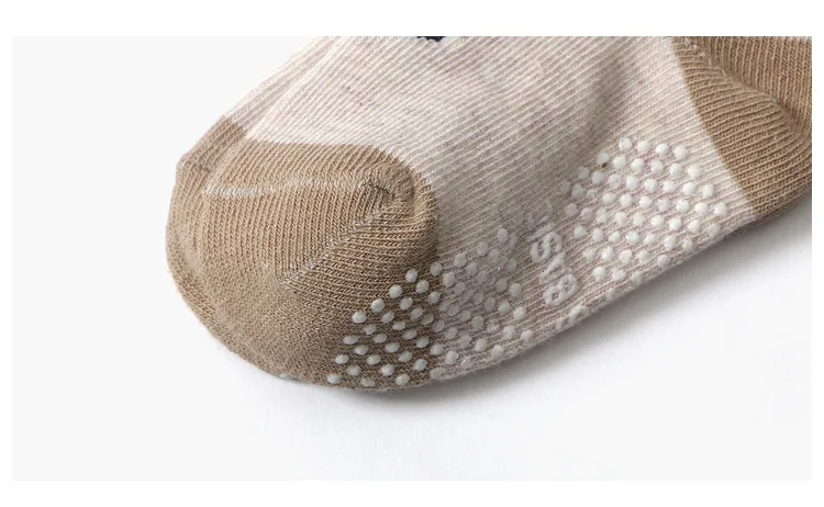 12 пар/лот, Новые Носки с рисунком для малышей Детские носки нескользящие носки для детей 1-3 лет