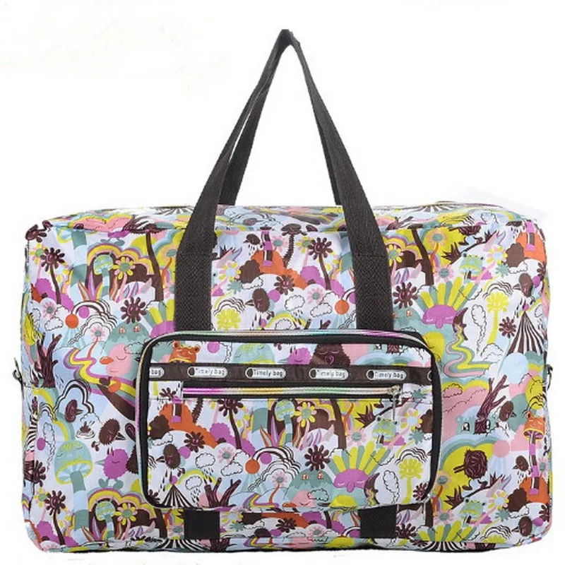 Buy 2015 Summer Foldable Nylon Big Women Beach Bag Female Waterproof Travel