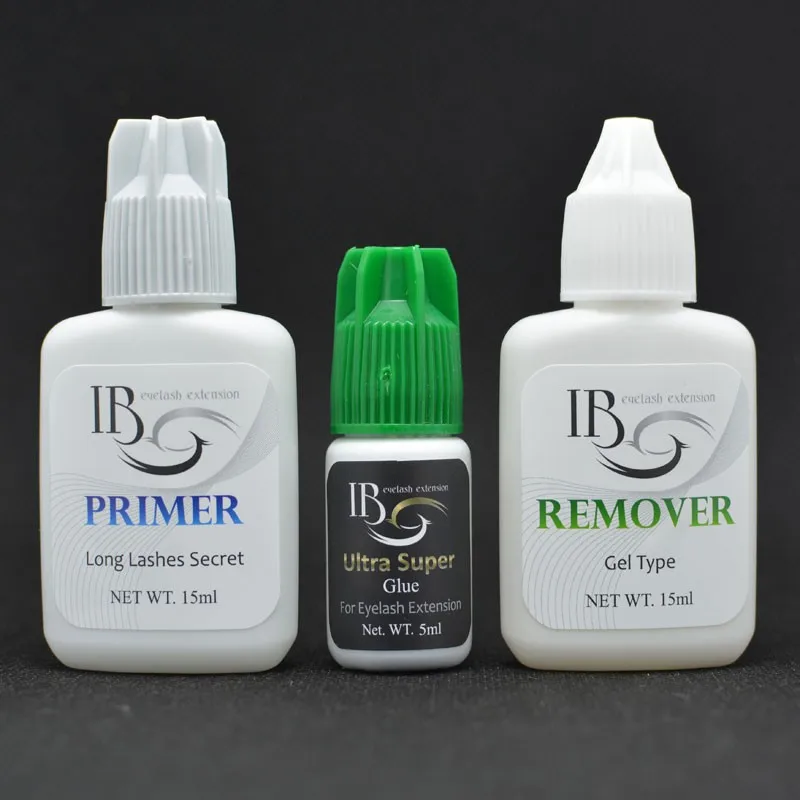 Professional Eyelash Extensions Kit Primer Ultra Super Glue Adhesive