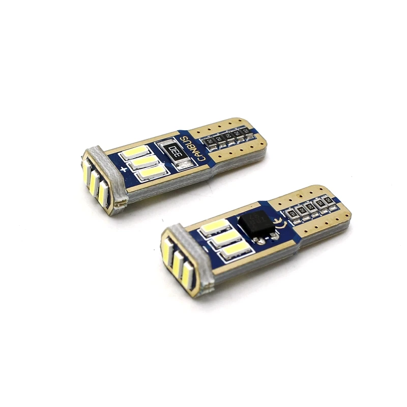 2 шт. светодиодсветодиодный лампы для чтения автомобилей 9SMD T10 7014|Сигнальная