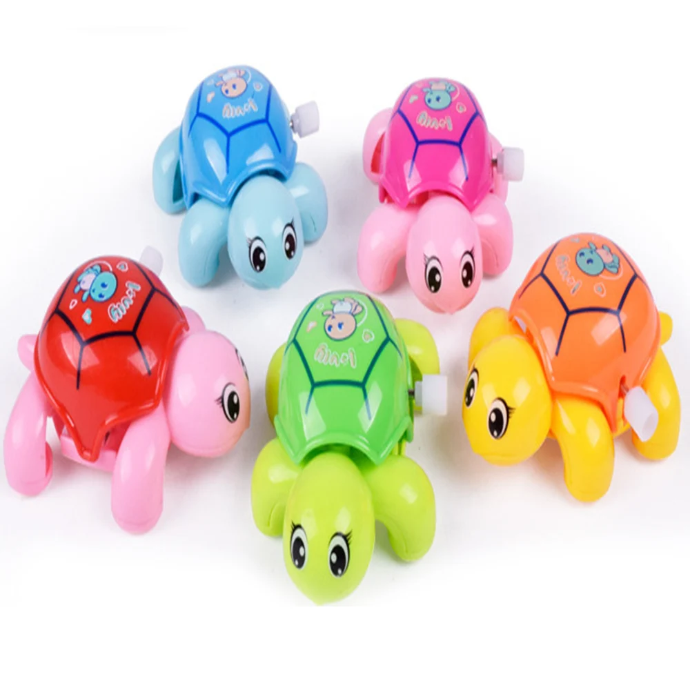 Cute Cartoon Animal Clockwork Tortoise Baby Turtles Toys Infant Crawling Wind UpToy Educational Kids Classic Toy Random Color Cute Cartoon Animal Clockwork Tortoise Baby Turtles Toys Infant Crawling Wind UpToy Educational Kids Classic Toy Random Color