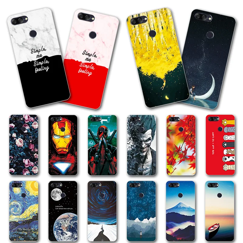 

Back Protective Painted Phone Case For Asus Zenfone Max Plus M1 ZB570TL Various Cover For Zenfone Max Plus M1 ZB570TL Fundas